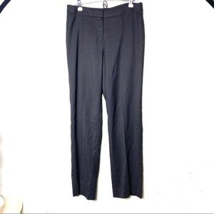 Lafayette 148 black straight leg dress pants 8 C7